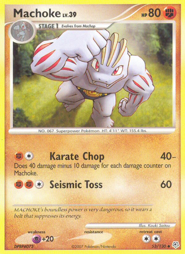 Machoke/130 - Diamond and Pearl