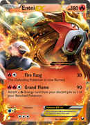 Entei EX/108 - Dark Explorers Holofoil