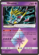 Giratina Prism Star 58/156 - SM  Ultra Prism Holofoil