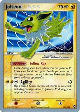 Jolteon Star - 2007 (Tom Roos) 101 - World Championship Decks