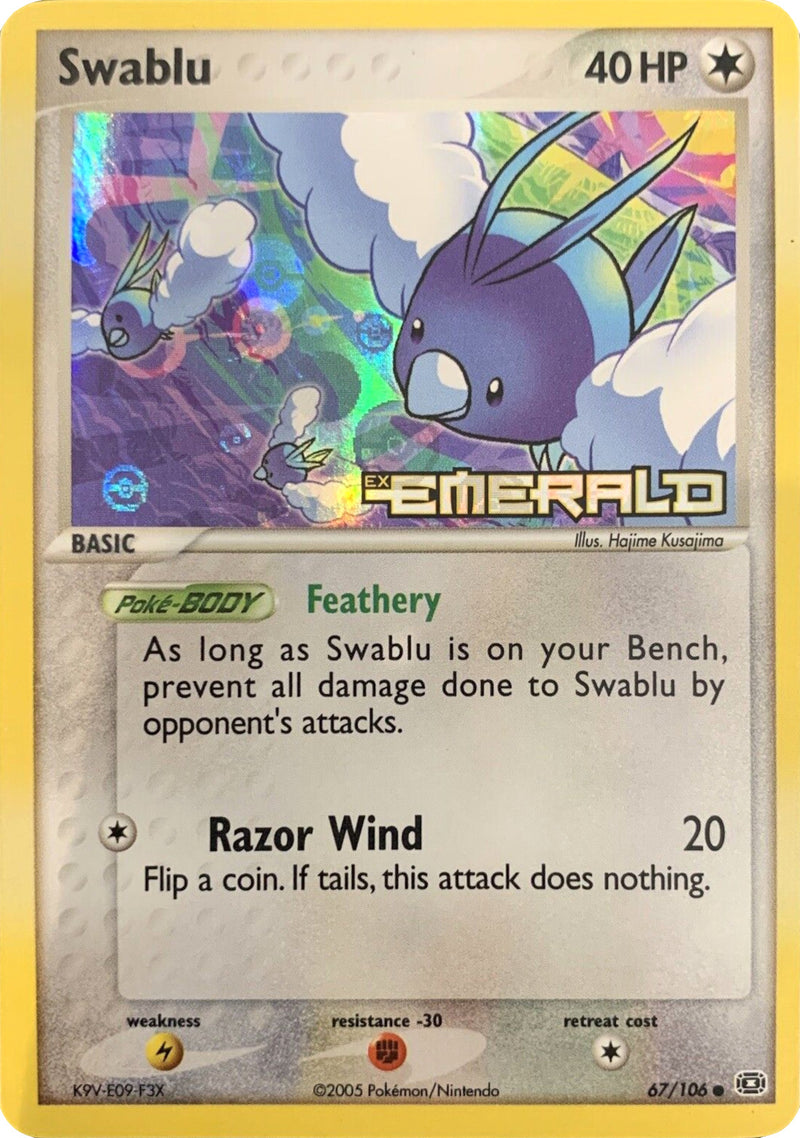 Swablu/106 - Emerald Reverse Holofoil
