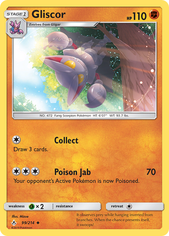 Gliscor/214 - SM  Unbroken Bonds