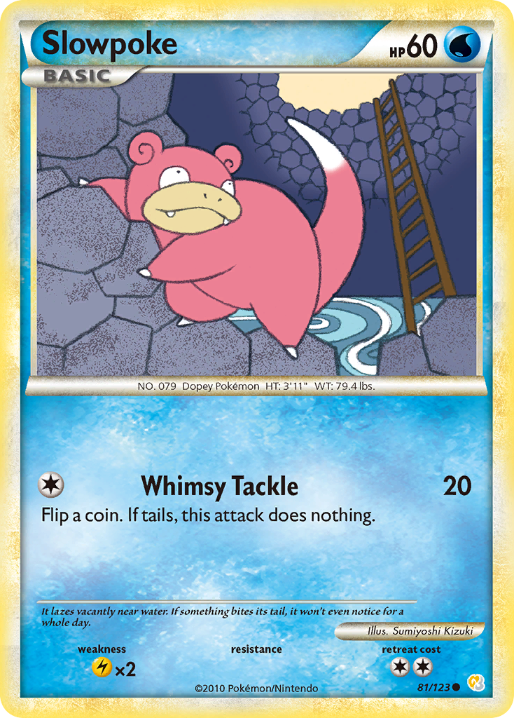 Slowpoke 81/123 - HeartGold SoulSilver