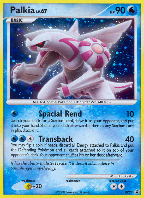 Palkia - DP27 DP27/56 - Diamond and Pearl Promos Holofoil