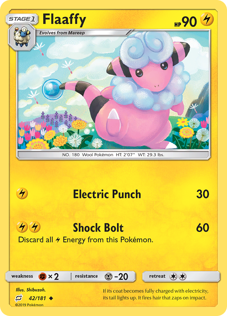 Flaaffy 42/181 - SM  Team Up