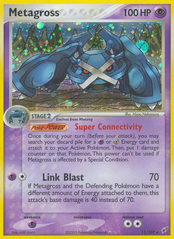 Metagross/107 - Deoxys Holofoil
