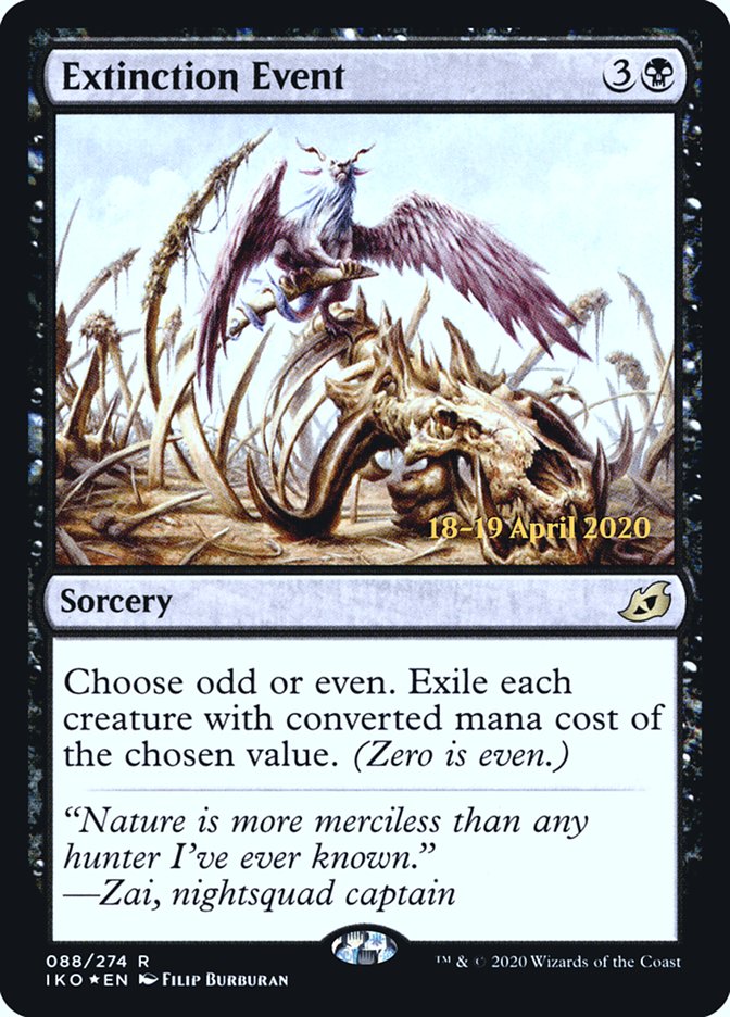 Extinction Event (PRE-088) - Ikoria: Lair of Behemoths Promos Foil