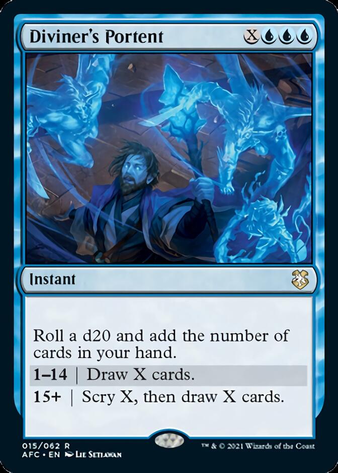 Diviner's Portent (AFC-015) - Forgotten Realms Commander