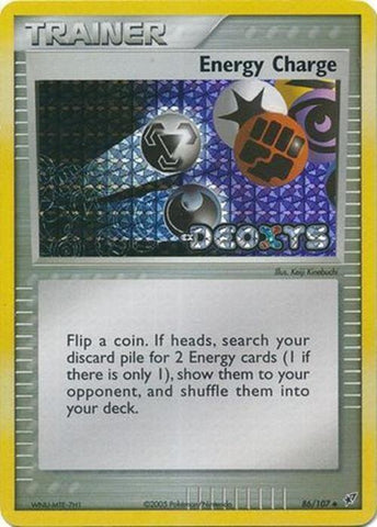 Energy Charge/107 - Deoxys Reverse Holofoil