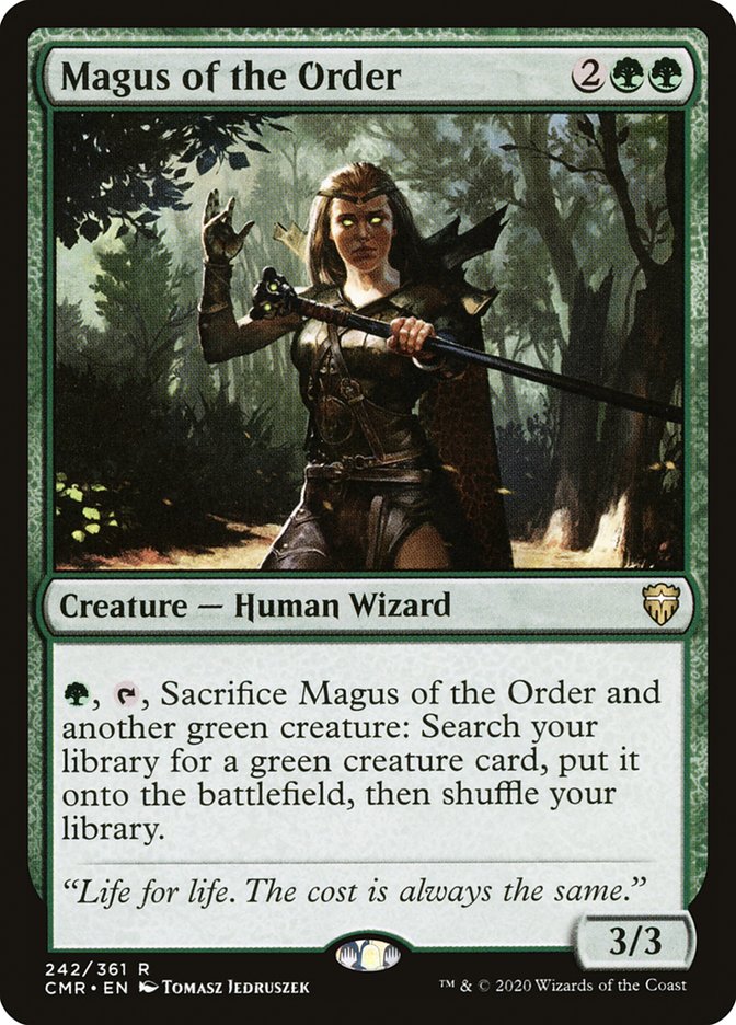 Magus of the Order (CMR-242) - Commander Legends