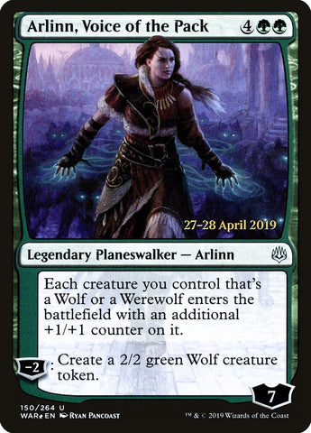 Arlinn, Voice of the Pack (PRE-150) - War of the Spark Promos Foil