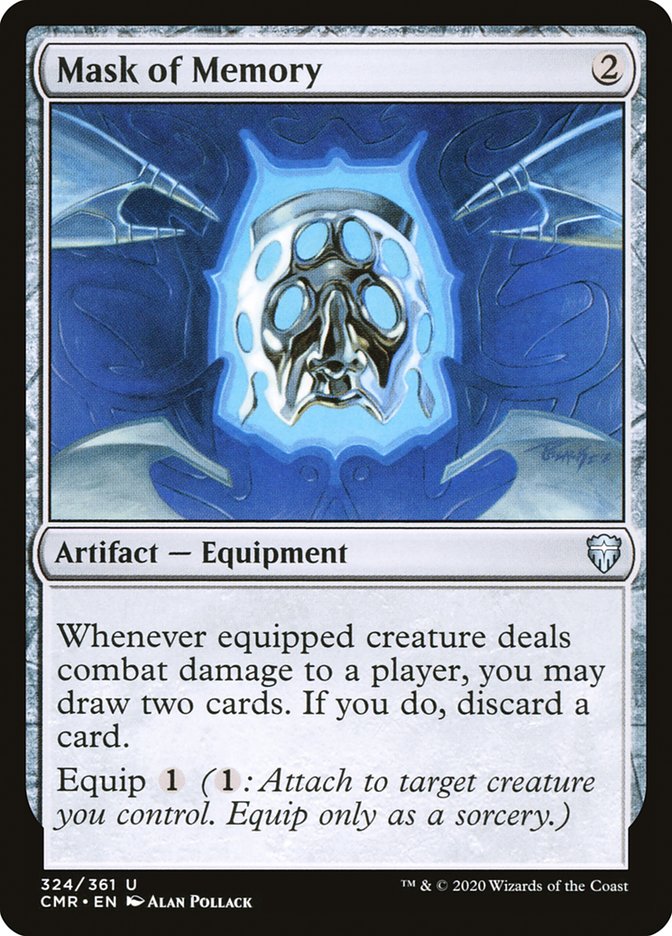 Mask of Memory (CMR-324) - Commander Legends