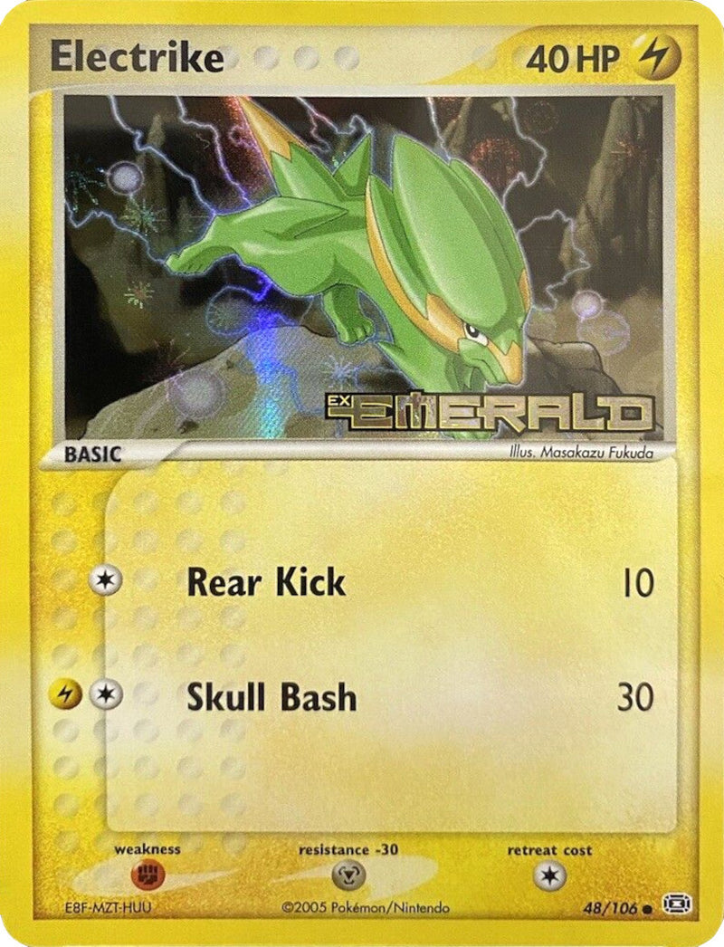 Electrike - 048/106/106 - Emerald Reverse Holofoil