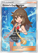 Green's Exploration (Full Art)/214 - SM  Unbroken Bonds Holofoil