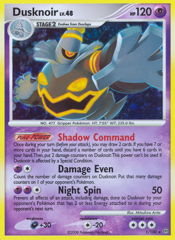 Dusknoir (1)/100 - Stormfront Holofoil
