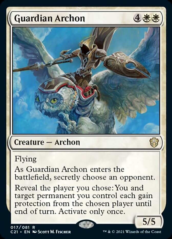 Guardian Archon (C21-017) - Commander 2021