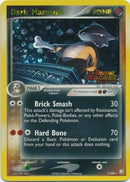 Dark Marowak 7/109 - Team Rocket Returns Reverse Holofoil