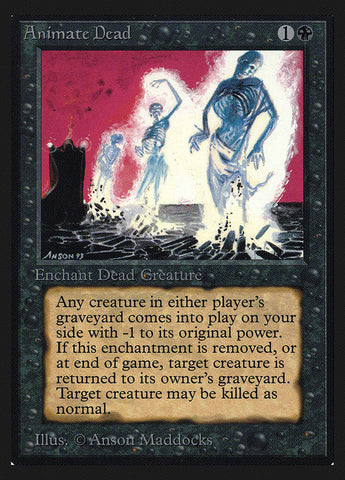 Animate Dead (IE) (IED-) - Intl. Collectors' Edition