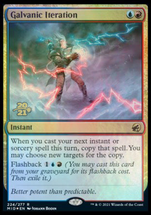 Galvanic Iteration (PRE-224) - Innistrad: Midnight Hunt Promos Foil