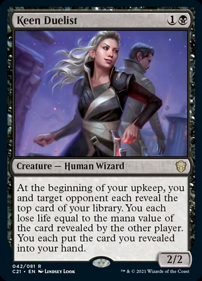 Keen Duelist (C21-042) - Commander 2021