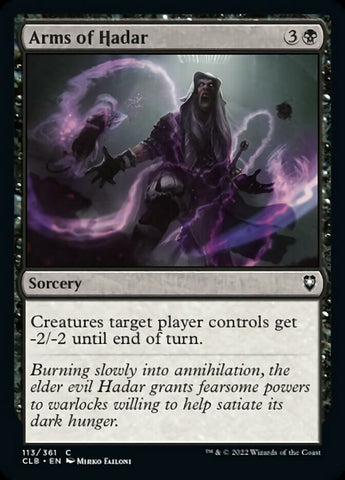 Arms of Hadar (CLB-113) - Commander Legends: Battle for Baldur's Gate
