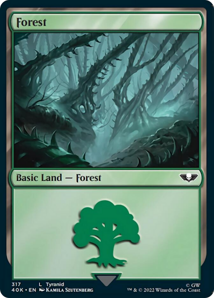 Forest (317) (40K-317) - Warhammer 40,000 Commander