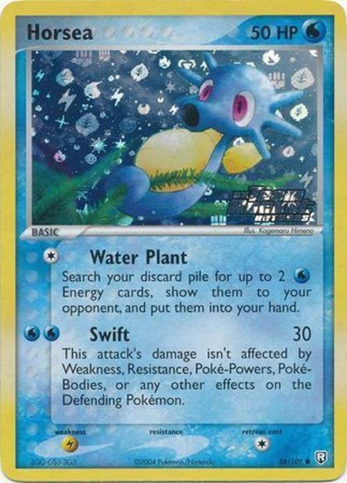 Horsea 58/109 - Team Rocket Returns Reverse Holofoil