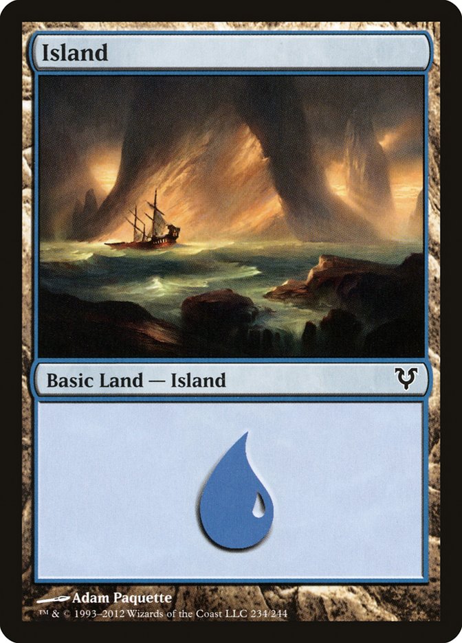 Island (234) [Avacyn Restored]