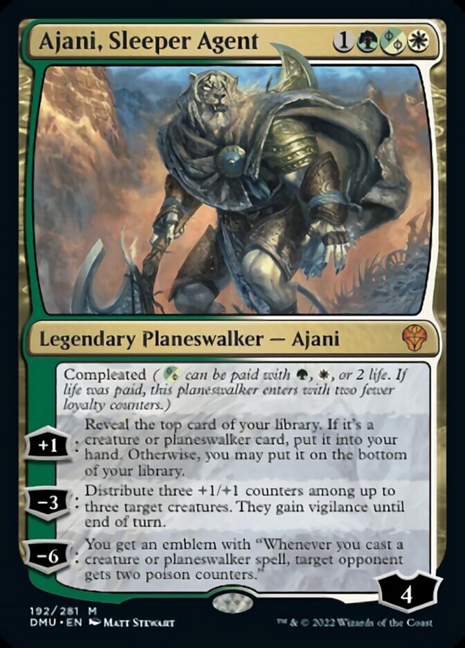 Ajani, Sleeper Agent (DMU-192) - Dominaria United