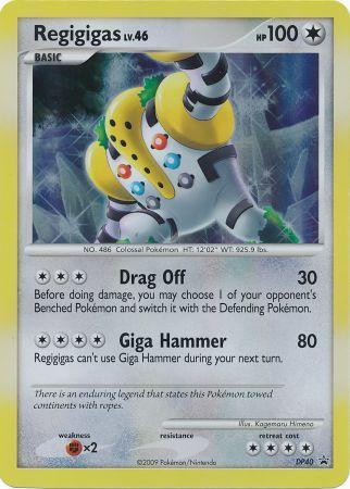 Regigigas - DP40 - Jumbo Cards Holofoil