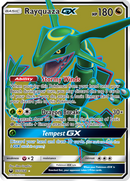 Rayquaza GX (Full Art)/168 - SM  Celestial Storm Holofoil