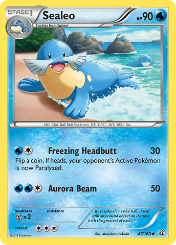 Sealeo/160 - XY  Primal Clash