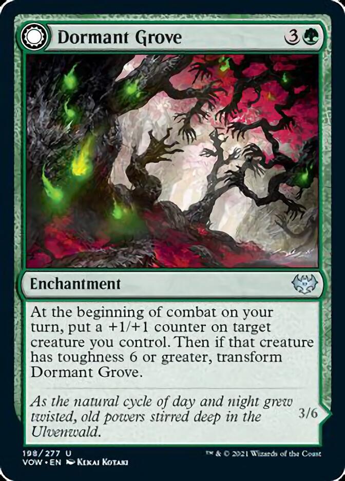 Dormant Grove (VOW-198) - Innistrad: Crimson Vow: (Double Faced Transform)