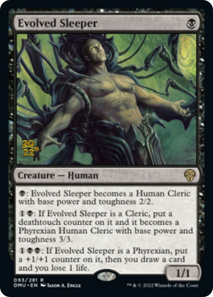 Evolved Sleeper (PRE-093) - Dominaria United Promos Foil
