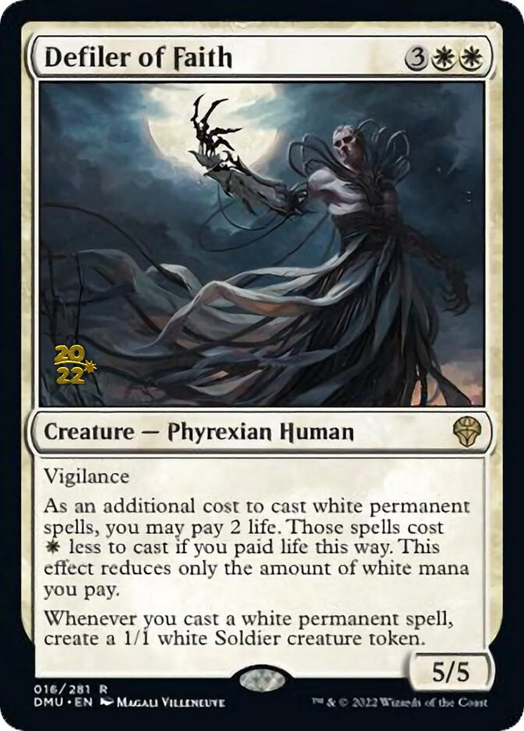 Defiler of Faith (PRE-016) - Dominaria United Promos Foil