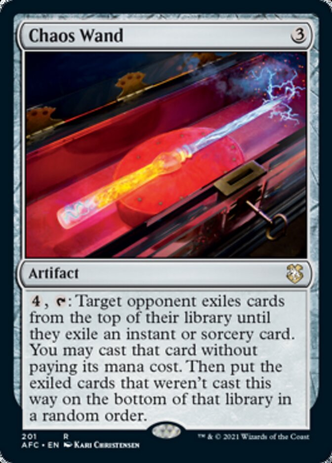 Chaos Wand (AFC-201) - Forgotten Realms Commander