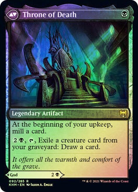 Egon, God of Death (PRE-092) - Kaldheim Promos Foil
