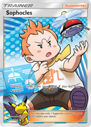Sophocles (Full Art) 146/147 - SM  Burning Shadows Holofoil