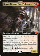 Kroxa, Titan of Death's Hunger (Extended Art) (THB-340) - Theros Beyond Death: (Extended Art)