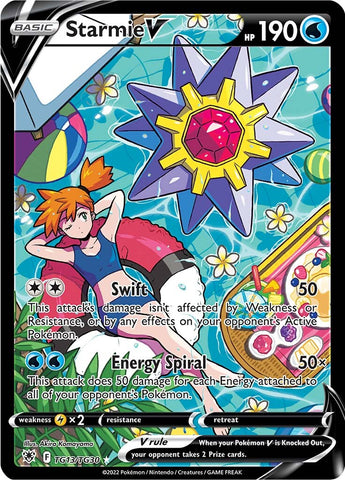 Starmie V TG13/30 - SWSH10 Astral Radiance Trainer Gallery Holofoil