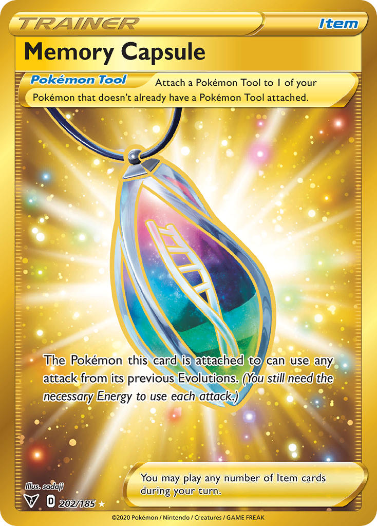 Memory Capsule (Secret) 202/185 - SWSH04 Vivid Voltage Holofoil