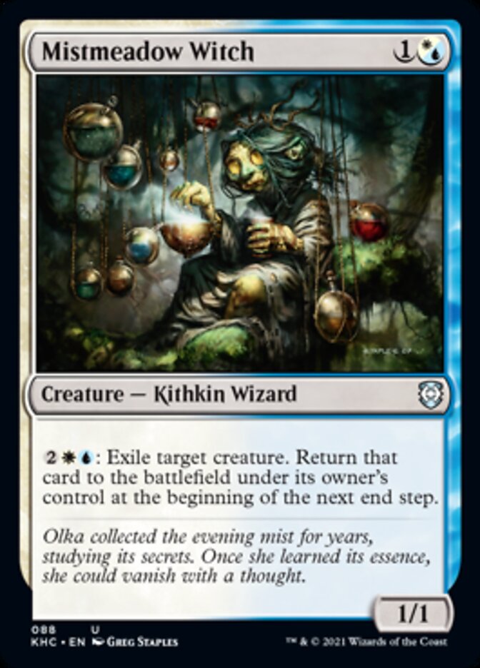 Mistmeadow Witch (KHC-088) - Kaldheim Commander