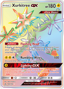Xurkitree GX (Secret Rare)/156 - SM  Ultra Prism Holofoil