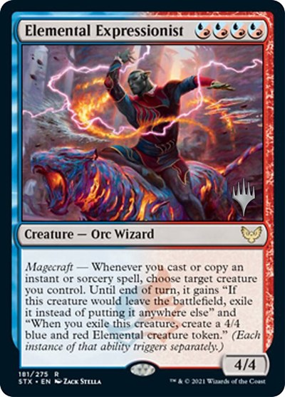 Elemental Expressionist (PPSTX-181) - Strixhaven: School of Mages Promos