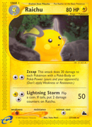 Raichu (27) - 27/144 Skyridge - Rare
