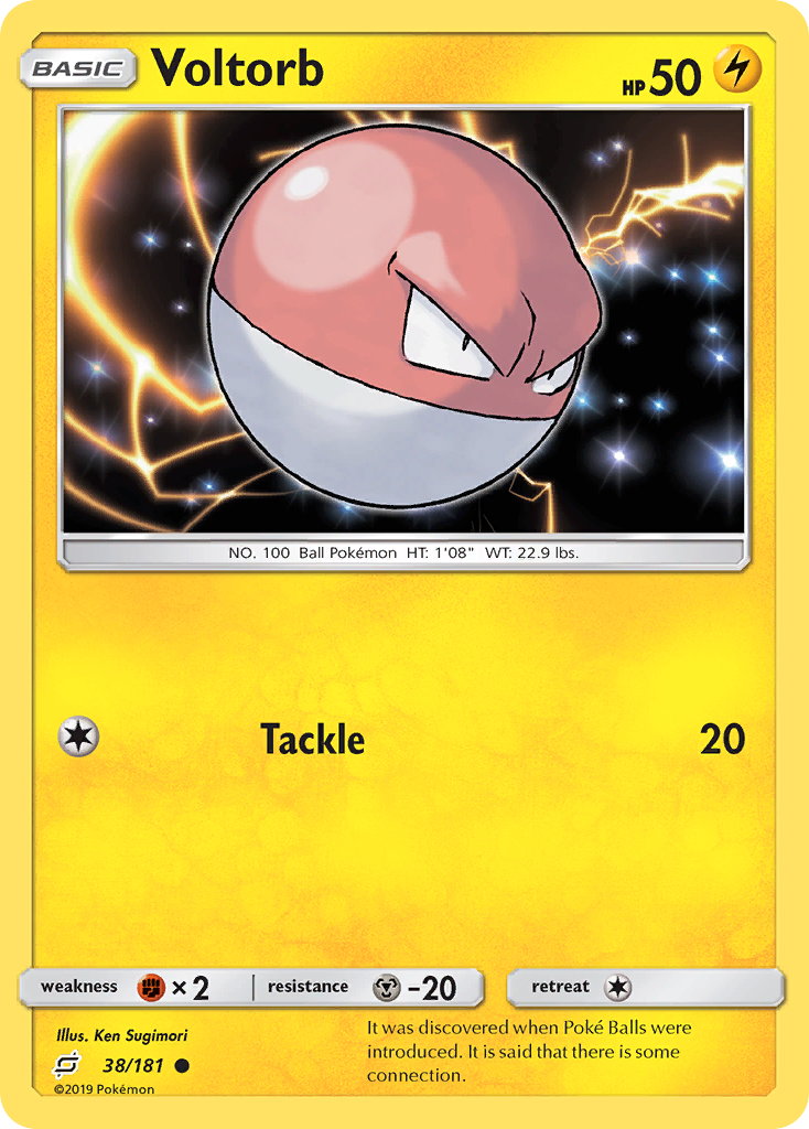 Voltorb 38/181 - SM  Team Up