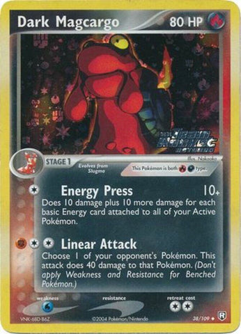 Dark Magcargo 38/109 - Team Rocket Returns Reverse Holofoil
