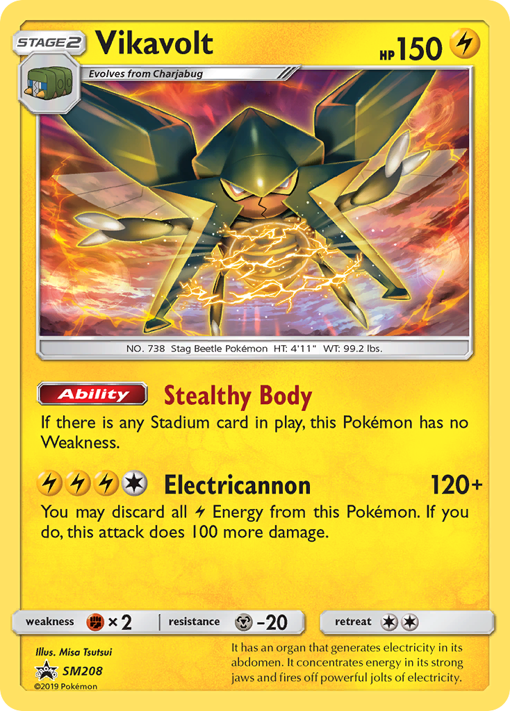 Vikavolt - SM208 SM208/248 - SM Promos Holofoil