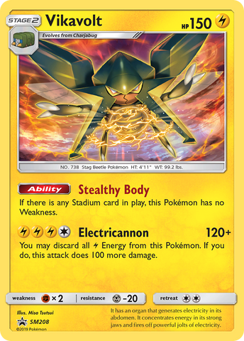 Vikavolt - SM208 SM208/248 - SM Promos Holofoil