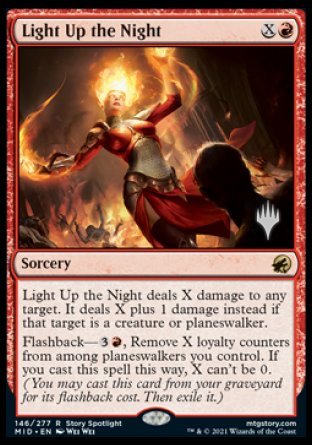 Light Up the Night (PPMID-146) - Innistrad: Midnight Hunt Promos